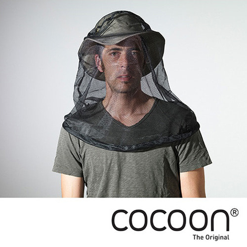 [코쿤] COCOON 모자용 쓰는 방충망 블랙