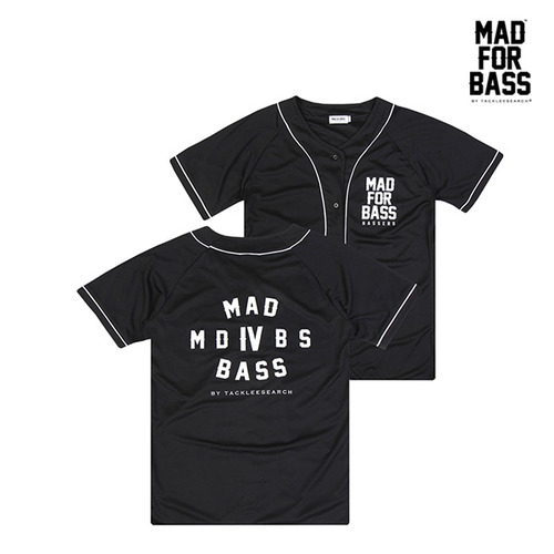[매드포배스] MADFORBASS BB Jersey 티셔츠 블랙
