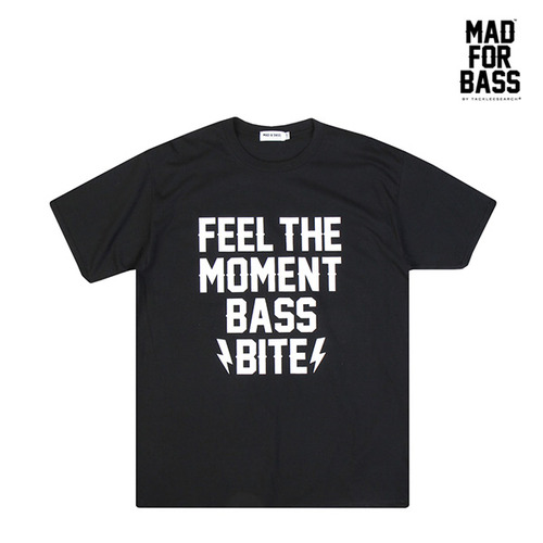 [매드포배스] Bassbite S/S tshirt black 티셔츠