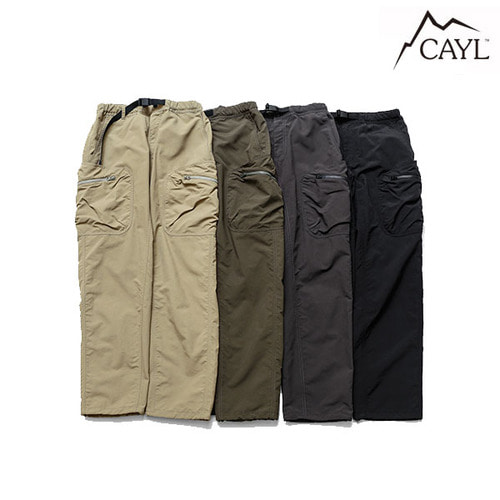 CAYL Supplex Cargo Wide Pant - Khaki